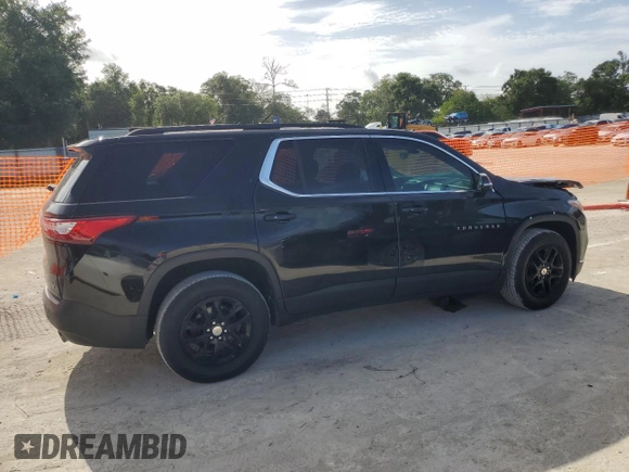 2020 Chevrolet Traverse LT Cloth with VIN 1GNERGKW8LJ168125, listed as a Copart auction lot 60665465 with 157,215 mi miles and Salvage title. Bid and sale history available at DreamBid. Image 3.