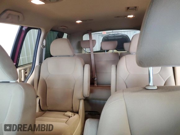 2010 Honda Odyssey EX with VIN 5FNRL3H47AB036925, listed as a Copart auction lot 57555365 with 178,790 mi miles and Salvage title. Bid and sale history available at DreamBid. Image 10.