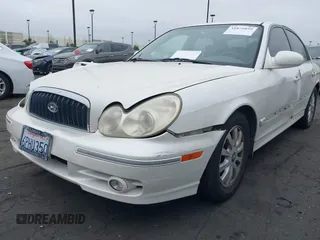 2004 Hyundai Sonata GLS with VIN KMHWF35H64A946091, listed as a IAAI auction lot 41871059 with 150,658 mi miles. Bid and sale history available at carsss.com. Image 2.