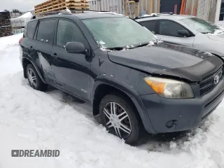 2008 Toyota RAV4 Sport with VIN JTMBK32V086044490, listed as a Copart auction lot 86420124 with 366,611 mi miles and Salvage Title. Bid and sale history available at carsss.com. Image 4.