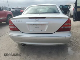 2004 Mercedes-Benz SLK-Class with VIN WDBKK65F54F304252, listed as a Copart auction lot 74955804 with 0 mi miles and Salvage Title. Bid and sale history available at carsss.com. Image 6.