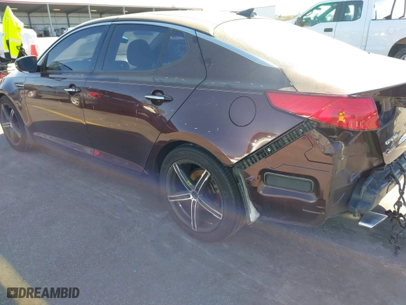 2015 Kia Optima EX with VIN 5XXGN4A75FG391608, listed as a IAAI auction lot 41817373 with 143,031 mi miles. Bid and sale history available at carsss.com. Image 19.
