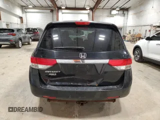 2015 Honda Odyssey EX-L with VIN 5FNRL5H69FB098699, listed as a Copart auction lot 53849785 with 134,800 mi miles and Clean Title. Bid and sale history available at DreamBid. Image 6.