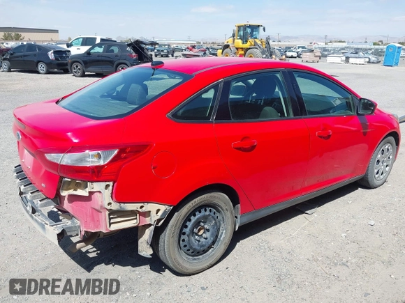 2012 Ford Focus SE with VIN 1FAHP3F25CL244115, listed as a IAAI auction lot 42063181 with 140,989 mi miles and . Bid and sale history available at carsss.com. Image 4.