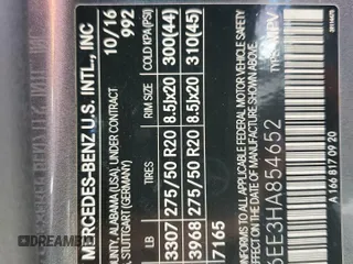 2017 Mercedes-Benz GLS 450 z VIN 4JGDF6EE3HA854652, wystawiony jako Copart lot #54886445 z przebiegiem 129 672 mil mil oraz Szkoda całkowita • Salvage title. Historia ofert i sprzedaży dostępna na DreamBid. Obrazek 13.