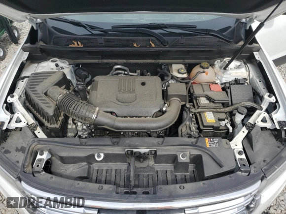 2023 GMC Acadia SLT with VIN 1GKKNML45PZ100413, listed as a Copart auction lot 54445055 with 34,377 mi miles and Salvage title. Bid and sale history available at DreamBid. Image 12.