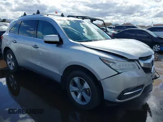 2014 Acura MDX with VIN 5FRYD4H23EB019945, listed as a IAAI auction lot 41775061 with 165,750 mi miles. Bid and sale history available at carsss.com. Image 1.