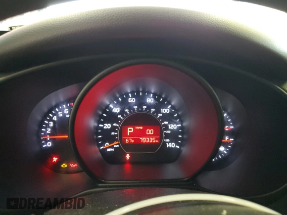 2017 Kia Soul + with VIN KNDJP3A50H7462847, listed as a Copart auction lot 54106705 with 79,335 mi miles and Clean Title. Bid and sale history available at carsss.com. Image 9.