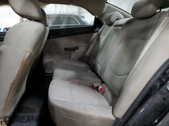 2011 Kia Forte LX with VIN KNAFT4A28B5436736, listed as a Copart auction lot 89303965 with 120,058 mi miles and Salvage Title. Bid and sale history available at carsss.com. Image 10.