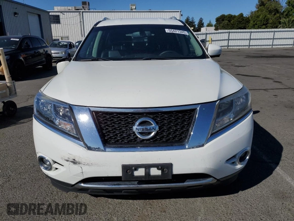 2015 Nissan Pathfinder S with VIN 5N1AR2MN3FC708211, listed as a Copart auction lot 55421345 with 159,217 mi miles and Salvage title. Bid and sale history available at DreamBid. Image 5.