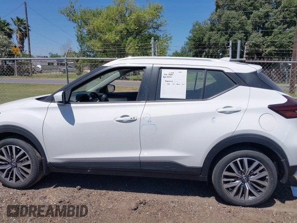 2023 Nissan Kicks SV with VIN 3N1CP5CV6PL481238, listed as a IAAI auction lot 42014768 with 28,555 mi miles and . Bid and sale history available at DreamBid. Image 15.
