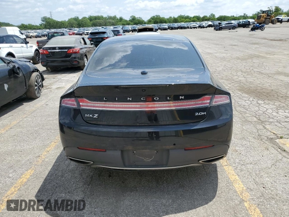 2017 Lincoln MKZ Hybrid Reserve with VIN 3LN6L5MU2HR606497, listed as a Copart auction lot 61377345 with 127,684 mi miles and Clean title. Bid and sale history available at DreamBid. Image 6.