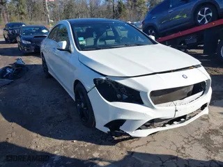 2015 Mercedes-Benz CLA-Class CLA 250 with VIN WDDSJ4GB4FN215340, listed as a IAAI auction lot 41758315 with 105,590 mi miles. Bid and sale history available at carsss.com. Image 6.