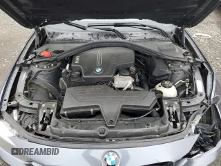 2015 BMW 3 Series 320i xDrive with VIN WBA3C3G51FNT51452, listed as a Copart auction lot 55426245 with 81,001 mi miles and Salvage title. Bid and sale history available at DreamBid. Image 11.
