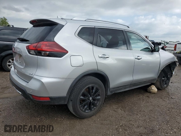 2020 Nissan Rogue SV with VIN JN8AT2MTXLW010200, listed as a Copart auction lot 50730035 with 121,748 mi miles and Salvage Title. Bid and sale history available at carsss.com. Image 3.