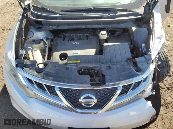 2013 Nissan Murano SV with VIN JN8AZ1MW1DW317095, listed as a Copart auction lot 47275195 with 135,666 mi miles and Salvage Title. Bid and sale history available at carsss.com. Image 13.