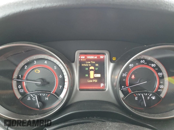 2015 Dodge Journey Crossroad with VIN 3C4PDDGG5FT601039, listed as a Copart auction lot 61499064 with 165,266 mi miles and Salvage Title. Bid and sale history available at carsss.com. Image 9.