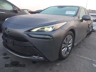 2023 Toyota Mirai XLE with VIN JTDAAAAA5PA007657, listed as a IAAI auction lot 41814468 with 12,809 mi miles. Bid and sale history available at carsss.com. Image 2.