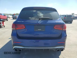 2020 Mercedes-Benz GLC with VIN WDC0G6EB7LF727642, listed as a Copart auction lot 73392554 with 31,585 mi miles and Salvage Title. Bid and sale history available at carsss.com. Image 6.