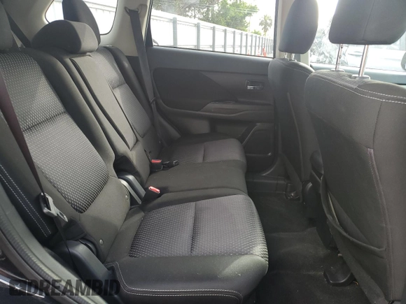 2018 Mitsubishi Outlander ES with VIN JA4AD2A34JZ006680, listed as a Copart auction lot 59897555 with 56,709 mi miles and Salvage title. Bid and sale history available at DreamBid. Image 11.