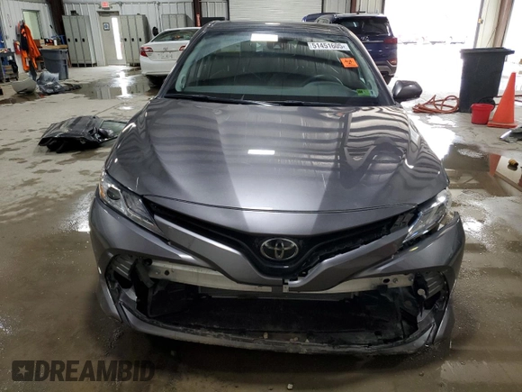 2019 Toyota Camry LE with VIN 4T1B11HK8KU820058, listed as a Copart auction lot 51451605 with 22,412 mi miles and Salvage Title. Bid and sale history available at carsss.com. Image 5.