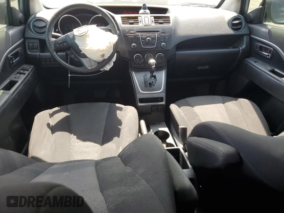 2012 Mazda 5 Touring with VIN JM1CW2CL0C0104148, listed as a Copart auction lot 61018845 with 147,222 mi miles and Salvage title. Bid and sale history available at DreamBid. Image 8.