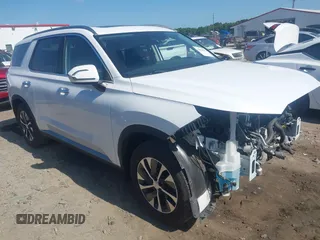 2020 Hyundai Palisade SEL with VIN KM8R24HE9LU051546, listed as a IAAI auction lot 42428092 with 40,874 mi miles and . Bid and sale history available at DreamBid. Image 1.