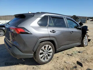 2024 Toyota RAV4 XLE Premium with VIN 2T3A1RFV1RC431997, listed as a Copart auction lot 46955595 with 21,510 mi miles and Salvage Title. Bid and sale history available at carsss.com. Image 3.