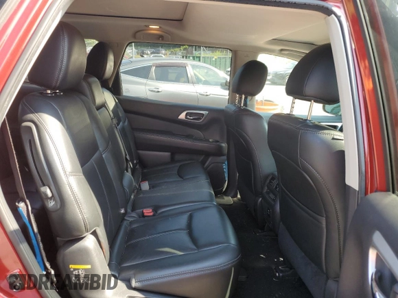 2016 Nissan Pathfinder Platinum with VIN 5N1AR2MM6GC618334, listed as a Copart auction lot 65502695 with 121,560 mi miles and Salvage title. Bid and sale history available at DreamBid. Image 11.