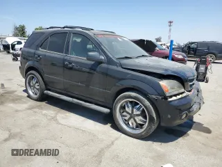 2006 Kia Sorento LX with VIN KNDJD733365525072, listed as a Copart auction lot 60260835 with 128,572 mi miles and Salvage title. Bid and sale history available at DreamBid. Image 4.