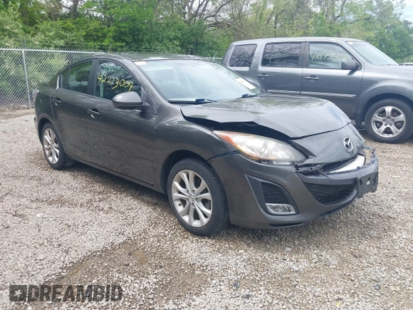 2011 Mazda 3 S Sport with VIN JM1BL1U53B1389211, listed as a IAAI auction lot 42213009 with 117,980 mi miles and . Bid and sale history available at DreamBid. Image 1.
