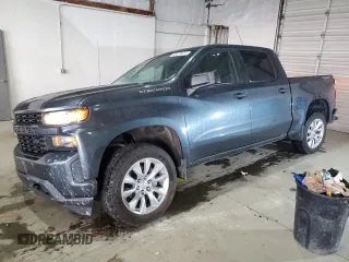 2019 Chevrolet Silverado 1500 Custom with VIN 3GCPYBEH6KG135631, listed as a Copart auction lot 85325674 with 54,995 mi miles and Salvage Title. Bid and sale history available at DreamBid. Image 1.