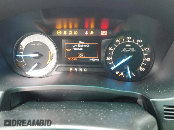 2016 Ford Utility Police Interceptor with VIN 1FM5K8AR3GGA63053, listed as a Copart auction lot 71451194 with 109,290 mi miles and Salvage Title. Bid and sale history available at carsss.com. Image 9.