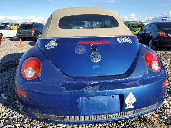 2007 Volkswagen Beetle with VIN 3VWRG31Y97M422331, listed as a Copart auction lot 87247104 with Not provided miles and Clean title. Bid and sale history available at DreamBid. Image 6.