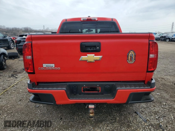 2015 Chevrolet Colorado 2WD Z71 with VIN 1GCGSCE36F1250200, listed as a Copart auction lot 53397035 with 36,256 mi miles and Salvage title. Bid and sale history available at DreamBid. Image 6.