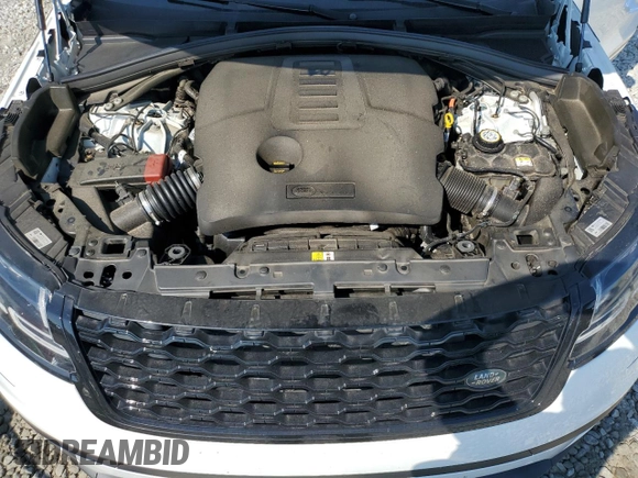 2021 Land Rover Range Rover Velar S with VIN SALYJ2EU0MA299702, listed as a Copart auction lot 72636854 with 57,246 mi miles and Salvage title. Bid and sale history available at DreamBid. Image 11.