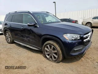 2021 Mercedes-Benz GLS with VIN 4JGFF5KE2MA399729, listed as a Copart auction lot 56208983 with 29,172 mi miles. Bid and sale history available at carsss.com. Image 4.