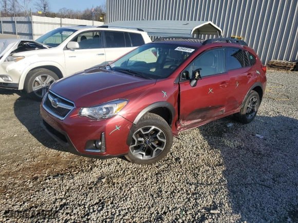 2016 Subaru Crosstrek Premium with VIN JF2GPABCXG8304263, listed as a Copart auction lot 43946915 with 116,595 mi miles and Salvage Title. Bid and sale history available at carsss.com. Image 1.