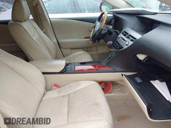 2011 Lexus RX 350 with VIN 2T2BK1BA7BC080934, listed as a IAAI auction lot 41859345 with 173,097 mi miles and . Bid and sale history available at DreamBid. Image 5.