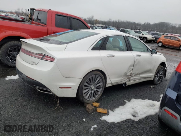 2013 Lincoln MKZ with VIN 3LN6L2G95DR805270, listed as a Copart auction lot 42072844 with Not Provided miles and Non Repairable. Bid and sale history available at DreamBid. Image 3.