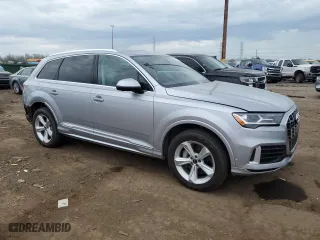 2022 Audi Q7 Premium with VIN WA1AJBF77ND012075, listed as a Copart auction lot 54492975 with 39,050 mi miles and Clean Title. Bid and sale history available at carsss.com. Image 4.