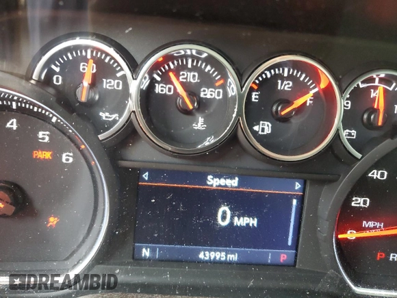 2022 Chevrolet Silverado 1500 LT with VIN 1GCPWCEDXNZ145527, listed as a Copart auction lot 47473405 with 43,995 mi miles and Salvage Title. Bid and sale history available at DreamBid. Image 9.