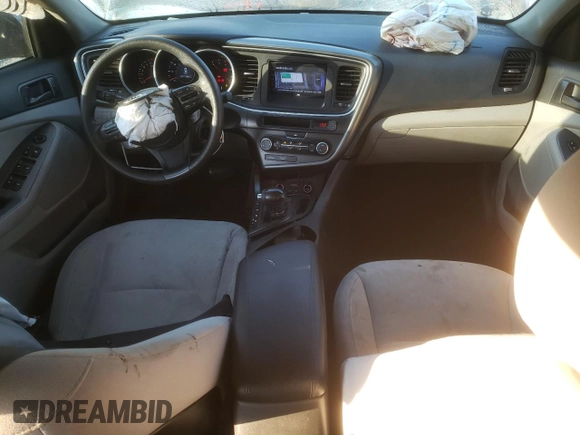 2014 Kia Optima LX z VIN 5XXGM4A71EG277249, wystawiony jako Copart lot #50886935 z przebiegiem 174 002 mil mil oraz Szkoda całkowita • Salvage title. Historia ofert i sprzedaży dostępna na DreamBid. Obrazek 8.