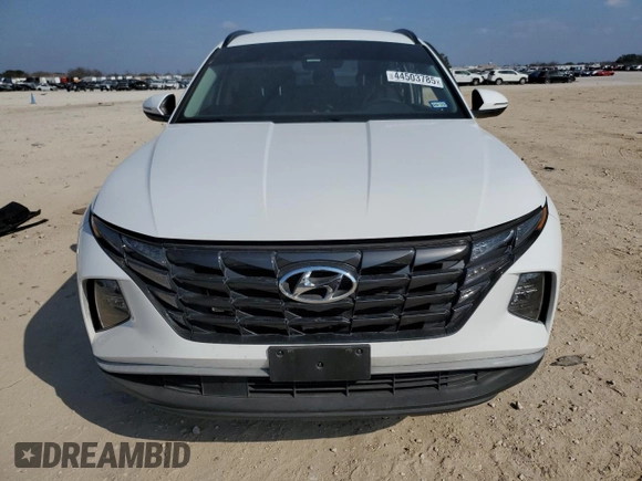 2023 Hyundai Tucson SEL with VIN 5NMJBCAE8PH282294, listed as a Copart auction lot 44503785 with 16,291 mi miles and Salvage Title. Bid and sale history available at carsss.com. Image 5.