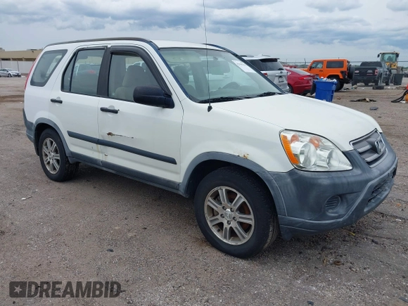 2006 Honda CR-V LX with VIN JHLRD78546C038040, listed as a IAAI auction lot 42196762 with 339,498 mi miles and . Bid and sale history available at carsss.com. Image 1.