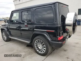 2023 Mercedes-Benz G 550 with VIN W1NYC6BJ0PX476536, listed as a Copart auction lot 79498634 with 17,674 mi miles and Salvage Title. Bid and sale history available at DreamBid. Image 2.