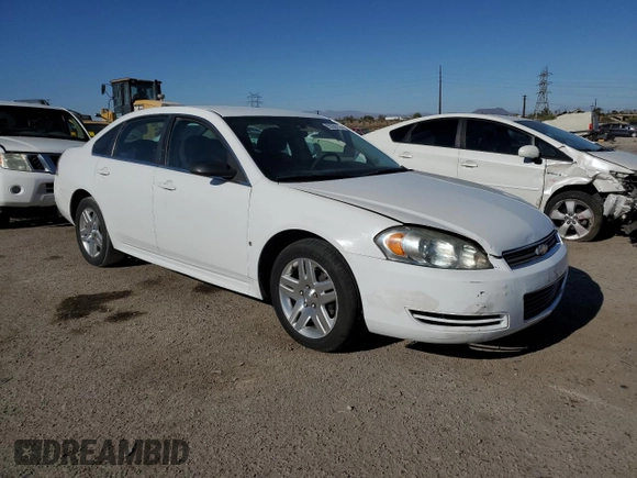 2010 Chevrolet Impala LS with VIN 2G1WA5EN9A1120693, listed as a Copart auction lot 55350115 with 231,615 mi miles and Salvage Title. Bid and sale history available at DreamBid. Image 4.