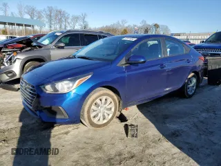2020 Hyundai Accent SE with VIN 3KPC24A67LE122254, listed as a Copart auction lot 37227854 with 37,872 mi miles. Bid and sale history available at carsss.com. Image 1.