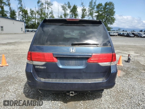 2010 Honda Odyssey EX-L with VIN 5FNRL3H66AB043513, listed as a Copart auction lot 55463905 with 173,185 mi miles and Clean Title. Bid and sale history available at carsss.com. Image 6.