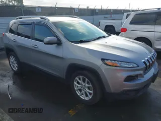 2017 Jeep Cherokee Latitude with VIN 1C4PJLCS8HW643912, listed as a IAAI auction lot 41428918 with 84,726 mi miles and . Bid and sale history available at carsss.com. Image 1.